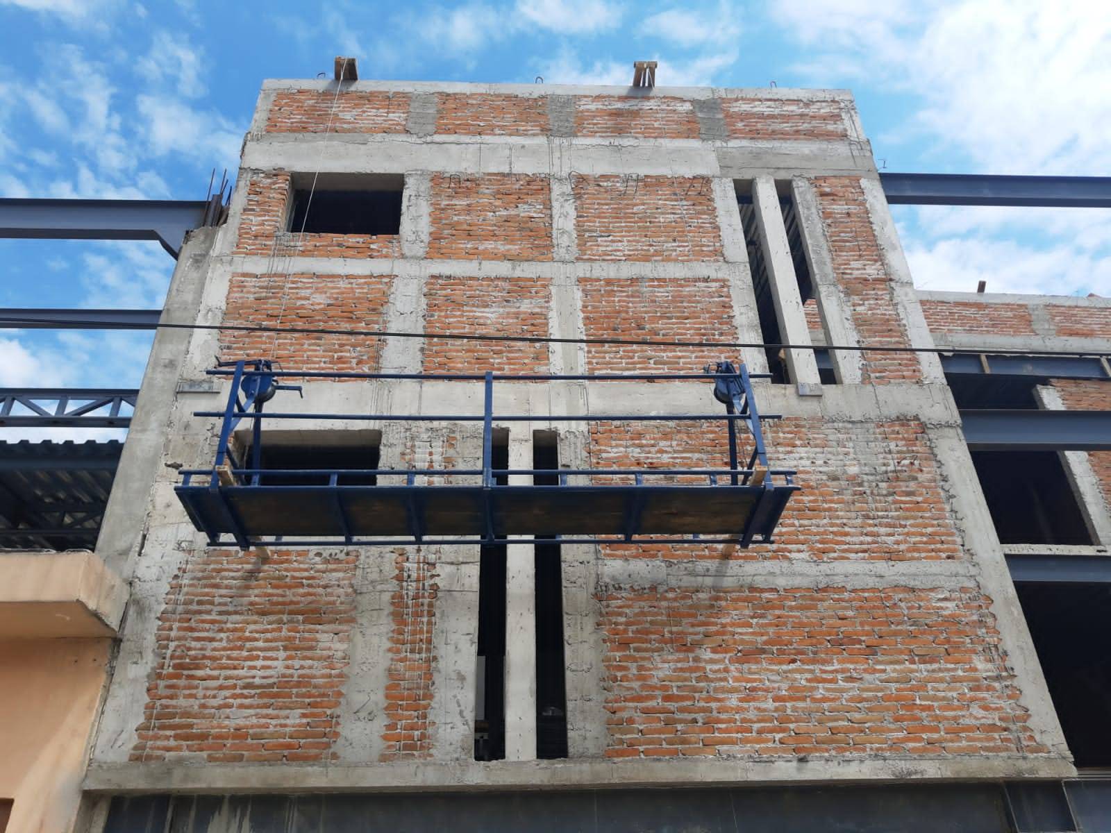 Instalación de hamaca de trabajo en Coyoacán